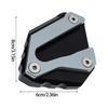 Motorcycle Kickstand Extender Pad for 1800 GL1800 2018-2020 Kickstand Foot Enlarger Heightened Side Stand Plate