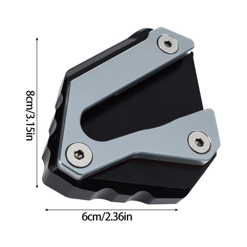 Motorcycle Kickstand Extender Pad for 1800 GL1800 2018-2020 Kickstand Foot Enlarger Heightened Side Stand Plate
