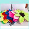 Adorable Plush Bath Mat Cushion Soft Cartoon Flower Shaped Sofa Dining Chair Pad 70cm