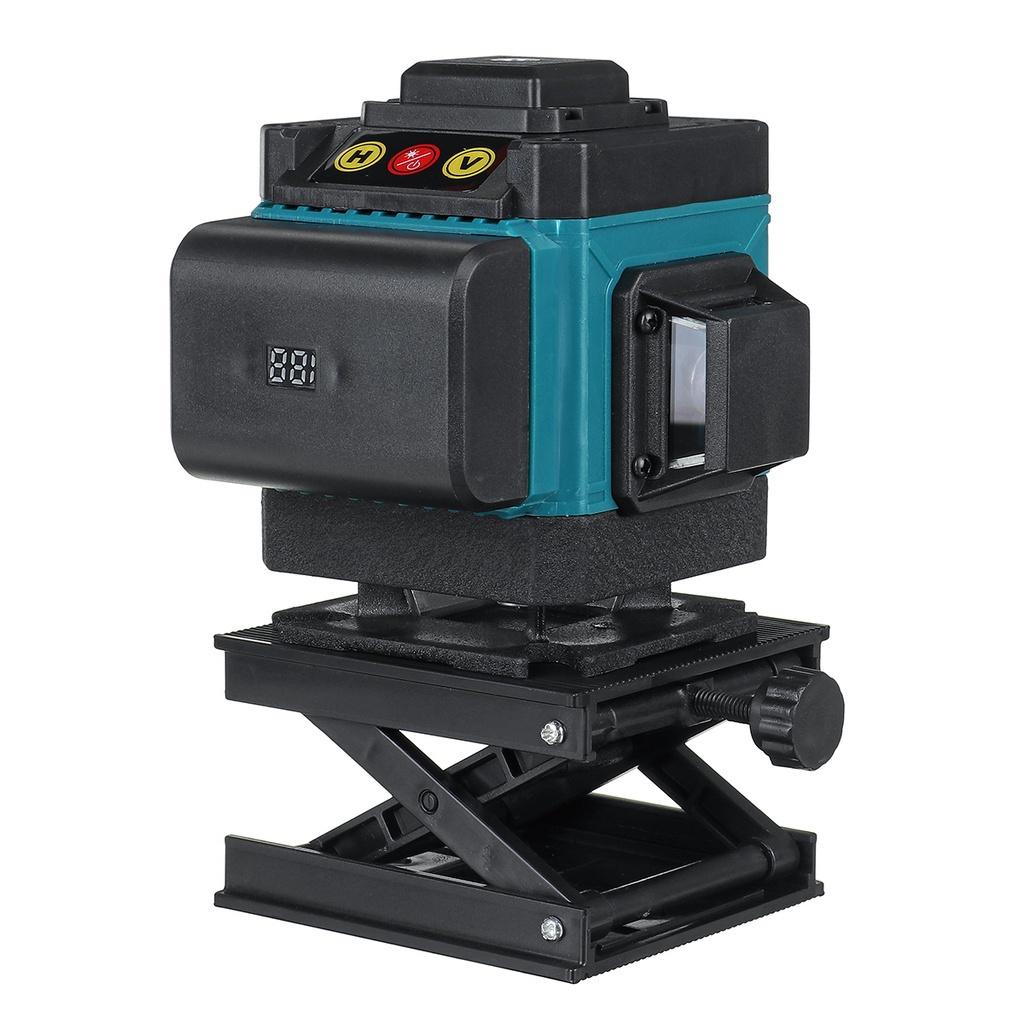 3D/4D 8/12/6lines Green laser level with Storage Box 5000mAh Lithium Ion Battery Green Wires Laser Level