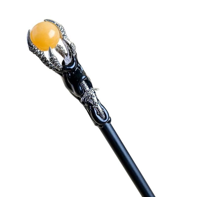 Bengalas de Caminhada de Hallowmas Garras de Dragão Varinha com Orbe Varinha de Bruxa Mago Adereços de Cosplay mais vendidos