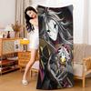 The Freak Circus Pierrot Game Microfiber Printed Beach Towel Mountain Climbing Yoga Beach Swimming Running Absorbent Soft Towel