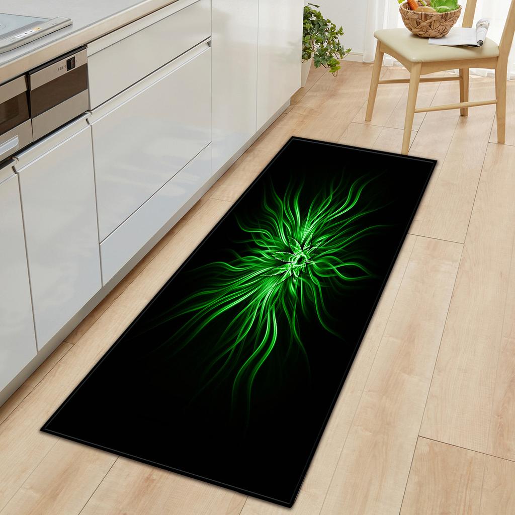 Cool Pattern Graphic Sand Wardrobe Shoe Cabinet Long Floor Mat