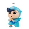 Crayon Shin-chan Ninja Series Blind Box: Shin-chan, A-dai, Masao Figures - Cute Desktop Gift.