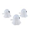 3Pcs Halloween Wind-up Ghost Toy Spooky Cartoon Ghost Walking Toy Toddlers Boys Girls Spring Clockwork Mini White Ghost Toy