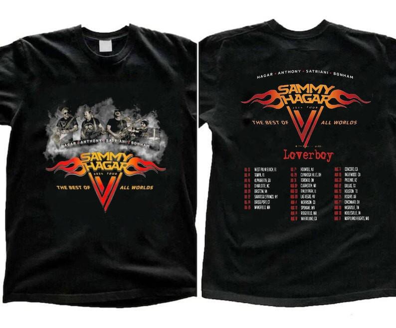 

The Best of All Worlds 2024 Tour Shirt The Red Rocker 2024 Concert Shirt Unisex T-Shirt XXXL