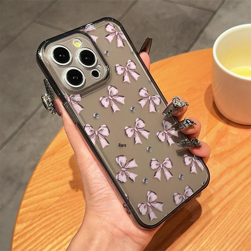 

Premium Black Translucent Drop-Proof Soft Case for Apple iPhone 13, 14, 15, 16, 17 Pro Max and XR iPhone 11 Pro