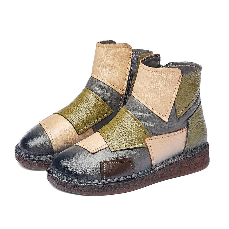 

Женские зимние ботинки Ботинки из искусственной кожи Женские зимние ботинки Женские полусапожки Ботинки на плоской подошве Botas Mujer 41