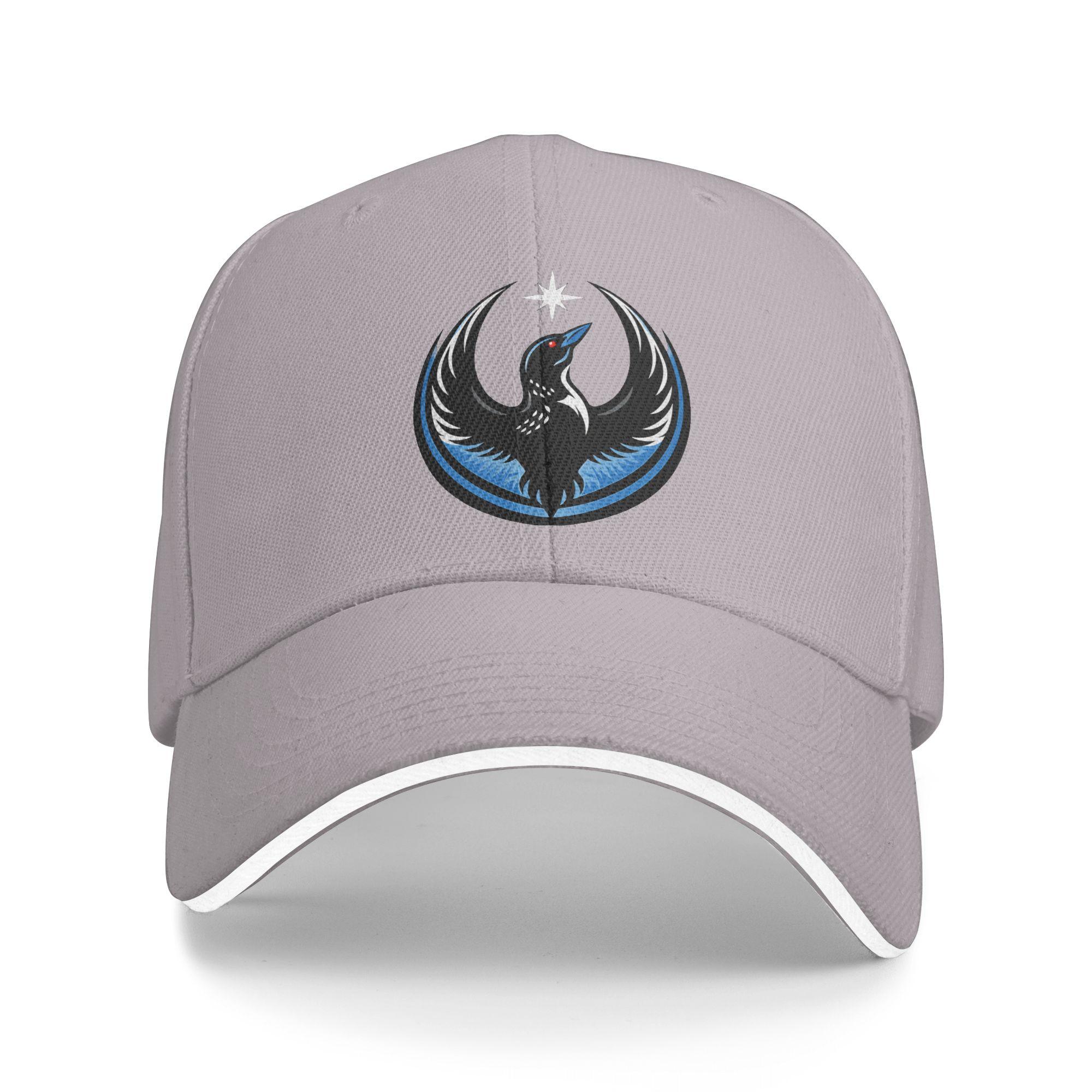 

Spring Casual Baseball Cap Minnesota Rebel Loon Outdoor Sport Hip Hop Hats For Unisex Men Breathable Stylish Baseball Caps As Picture серый