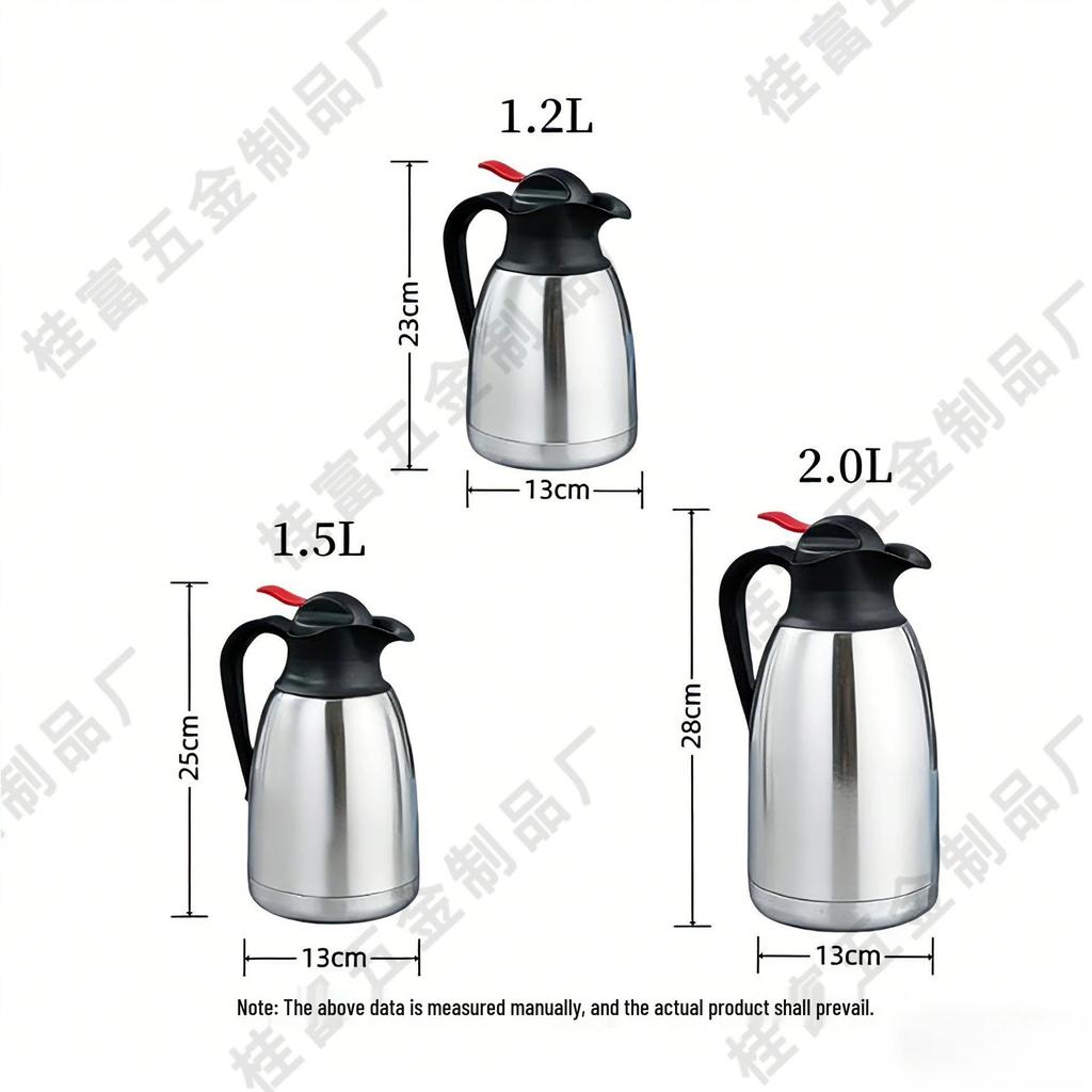 Stainless Steel Vacuum Flask Thermos - Double Layer, Easy-to-Carry Hot Water Bottle