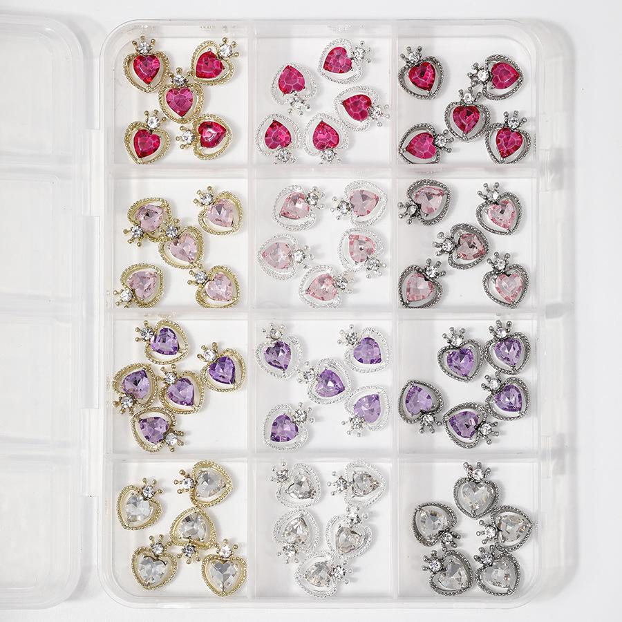 2024 Halloween Nail Art Set: Skull, Ghost, Spider & Bat Decorations