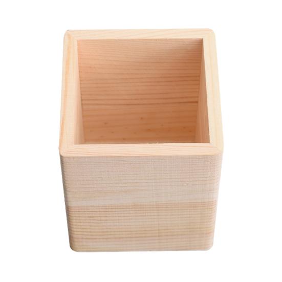 Wooden Pen Holder Large Capacity Desk Organizer for Pens Erasers Crayons Rulers Markers Multi-Specification Storage Box for Office School Home