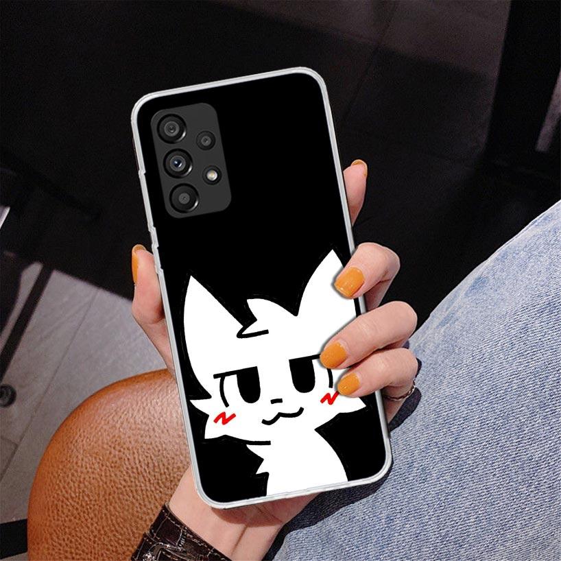 Boykisser Cat Phone Case For Samsung Galaxy A52 A32 A22 A12 A51 A31 A50S A30S A20S A10S Note 20 Ultra 10 Plus S10 A72 A71 Galaxy