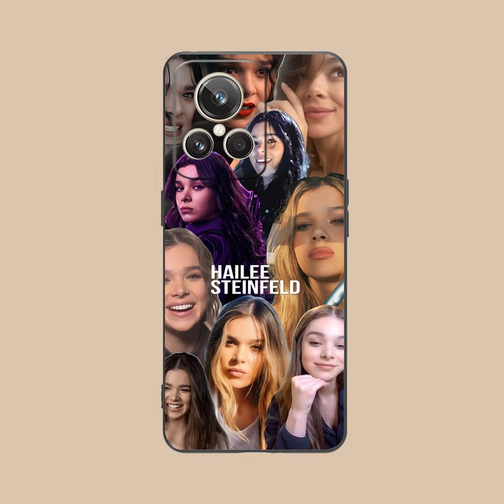 Hailee Steinfeld Matte TPU Mobile Phone Case for Realme GT 8 Neo Pro C75 73 71 C67 65 C55 53 C35 31 C20 15 Colorful Cover
