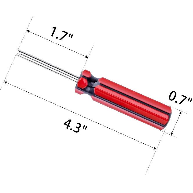 5 Pcs 6523339 Valve Core Removal Tool Automotive Car Motorcycle Truck Bike Screwdriver Valve Stem Core Remover Tire Repair Tall Tool