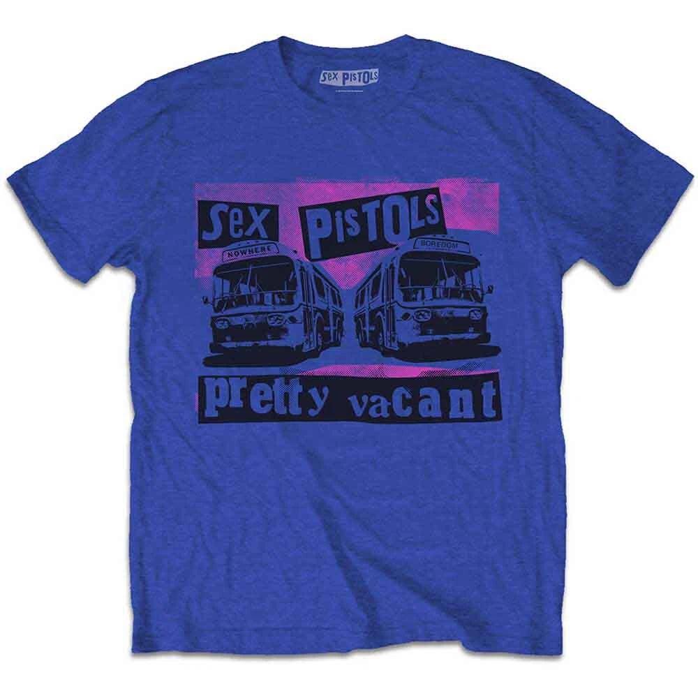 The Sex Pistols Unisex T-Shirt: Pretty Vacant Coaches (Small) 3XL