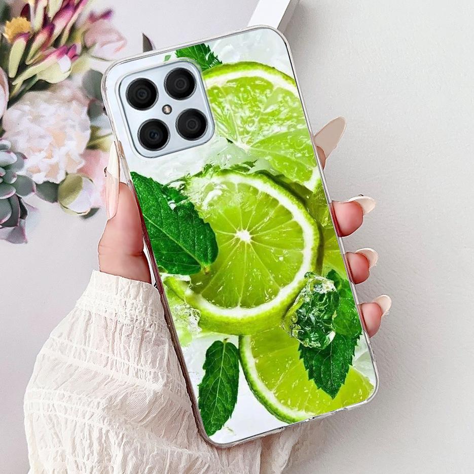 For Honor X8 4G Case Honor X8a X8b X8C Luxury Painted Cover Soft Silicone Case For Honor X8b X8a HonorX8C HonorX8 4G Fundas Bags