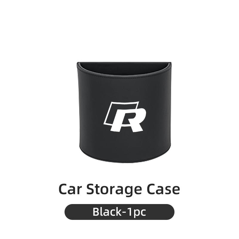 

2026 Hot For Volkswagen VW Car Trash Can Bin Organizer Hanging Garbage Storage Box For Volkswagen VW R Scirocco Jetta Beetle Gol