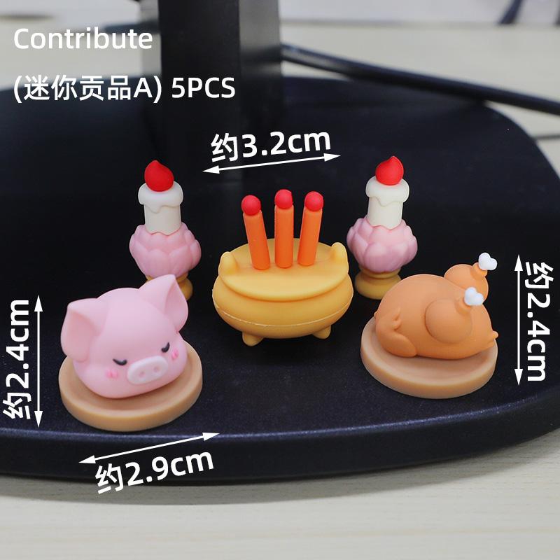 Chinese Lunar New Year Decoration 2026 3D Dragon Baby Ornaments Spring Festival Party Cake Topper Chinese Immortal Desktop Decor