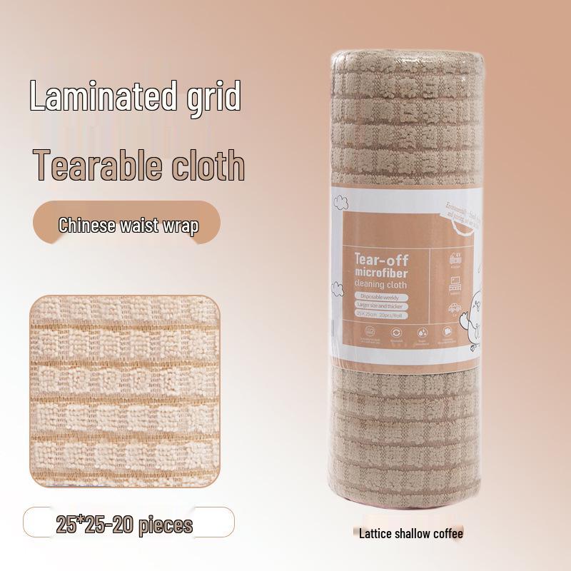 Thick Tearable Kitchen Towels - Absorbent & Easy-to-Clean Dishwashing Wipes