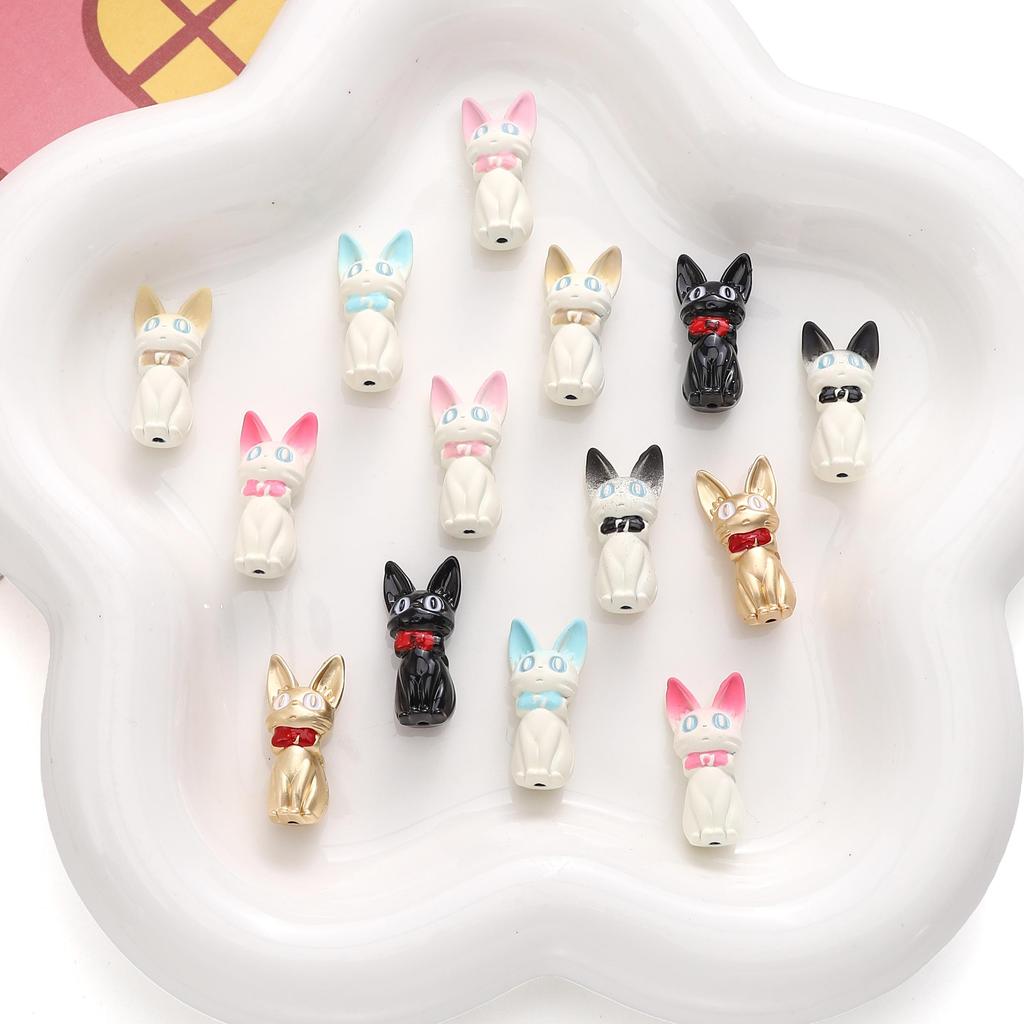 Legierung Jiji Katze Zubehör Anhänger Charms Für Schmuckherstellung DIY Ohrring Halskette Armband