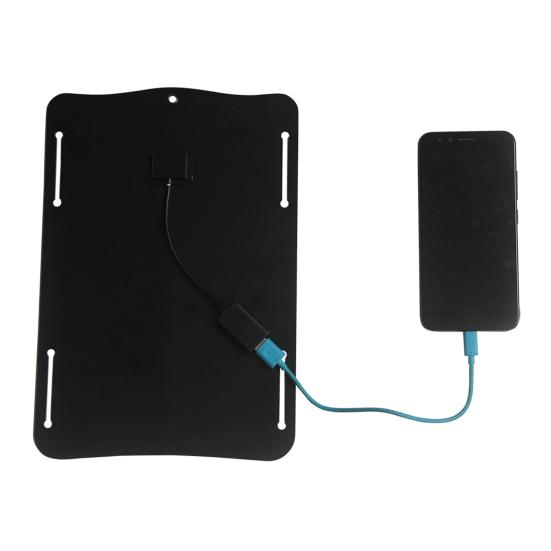 10W 5V Solar Panel Charger with USB Cable High Efficiency Universal Outdoor Emergency Power Panel for Phones Fans