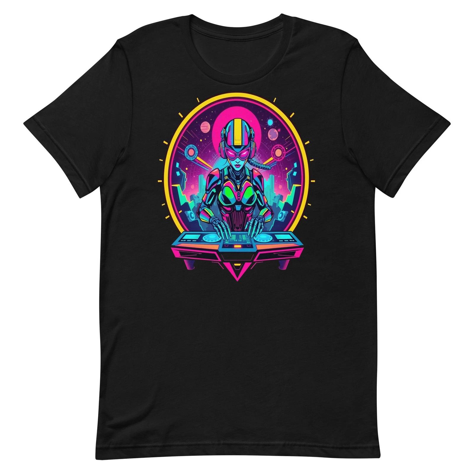 EDM Cyborg DJ Unisex Children s Children s T  Children s T-shirt 130