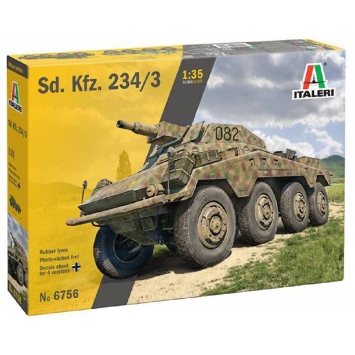 Arborescence Italeri - Model Tank Sd. Kfz. 234/3 |italeri|6756| 1, 35 Promotioneel Tankmodel - Ref , 14859