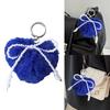 Poms Poms Keychains Faux Furs Ball Key Rings Bag Pendant Fleecy Furs Pompoms Keychains for Women Girls Bag Accessories