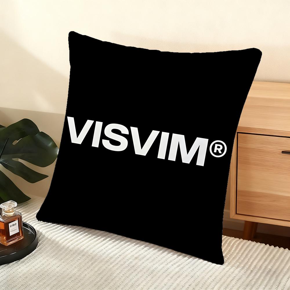 Design V-V-Isvims Cushion Cover Soft Short Plush Pillow Cover Smooth Cozy Texture Aesthetic Cushion Case Home Decor