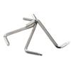Rustproof Double Head Hex Key Wrench Spanner 6mm to 5mm & 5mm to 4mm For Enhancing Durability And Corrosion Resistance