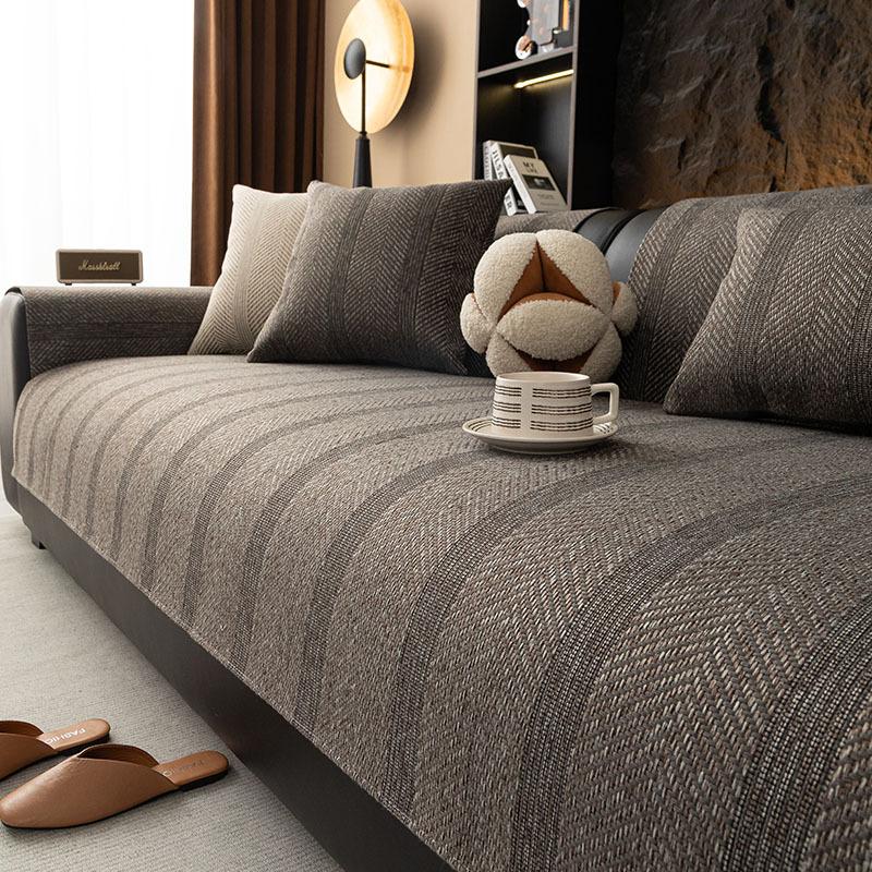 Sofa Cushion Universal In All Seasons  New Seat Cushion Light Luxury High Sense Simple Non-Slip Summer Cover Cloth Towel