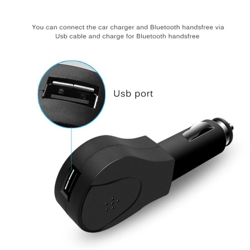 Bluetooth Handsfree Car Kit Wireless Bluetooth Adapter Receiver Speakerphone MP3 Music Player with Car Sun Visor Clip Auto Accessories Car Bluetooth