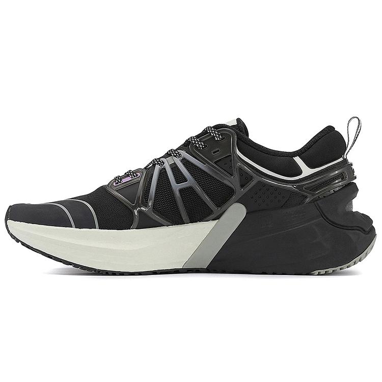 New Soulland x LiNing Furious Rider 6.0 Low Top Running Shoes Men's Black ARZS005-1