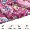 1PC Little Twin Stars Print Flannel Blanket, High quality All Seasons, Home Decor, Warmth and Comfort, Perfect for Christmas Gifts