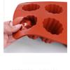 1Pcs Muffin Cupcake Baking Tray Bordelais Fluted Cake Pudding Mold 8/18 Holes Caneles Silicone Mold Diy Baking Kitchen Accessory