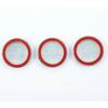 3PCS Matte Black Door Key Socket Cover For Jeep Wrangler TJ JK JL JT Gladiator