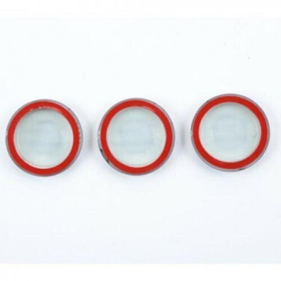 3PCS Matte Black Door Key Socket Cover For Jeep Wrangler TJ JK JL JT Gladiator
