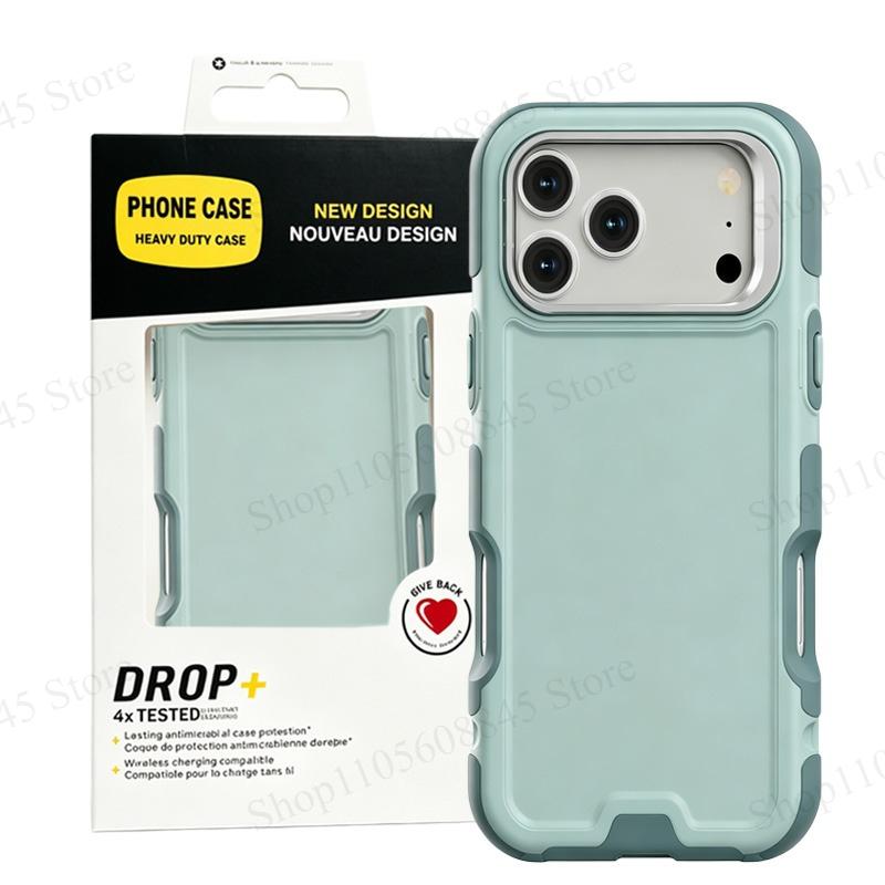 Ott Box Heavy Duty Defender Armor Phone Case for IPhone 18 17 16 15 14 13 12 Pro Max 16 15 14Plus PC+TPU Magnetic Shockproof Anti Scratch Protect Case