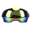 Dog Sunglasses Fashionable UV Protection Adjustable Elastic Dog Goggles with OD Green Frame for Medium Large Dogs Red