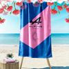 Asciugamano da Spiaggia Stampa Alpine F1, Asciugamano Grande Morbido Asciugatura Rapida per Spiaggia Campeggio Nuoto