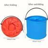 5pcs/set Mini Collapsible Beach Bucket - Portable PVC Watering Can for Outdoor Travel Camping Beach Water Games