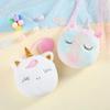 Fashion Children Girls Shoulder Bag Cute  Animals Messenger Bag Kids Keys Coin Purse Cute Princess Mini Handbag Plush Toy