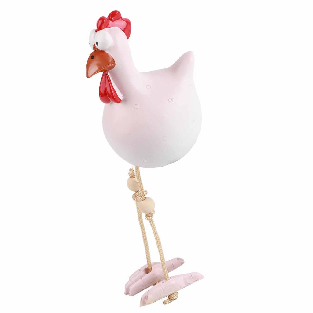 Garden Decoration Ceramic Chicken Hilde Decoration Animal Figurine Ornament for Home Decorative