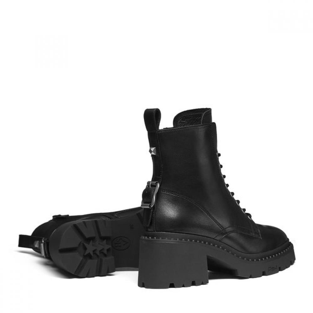 Ash Nelson Ankle Boots Black Ah4d01716