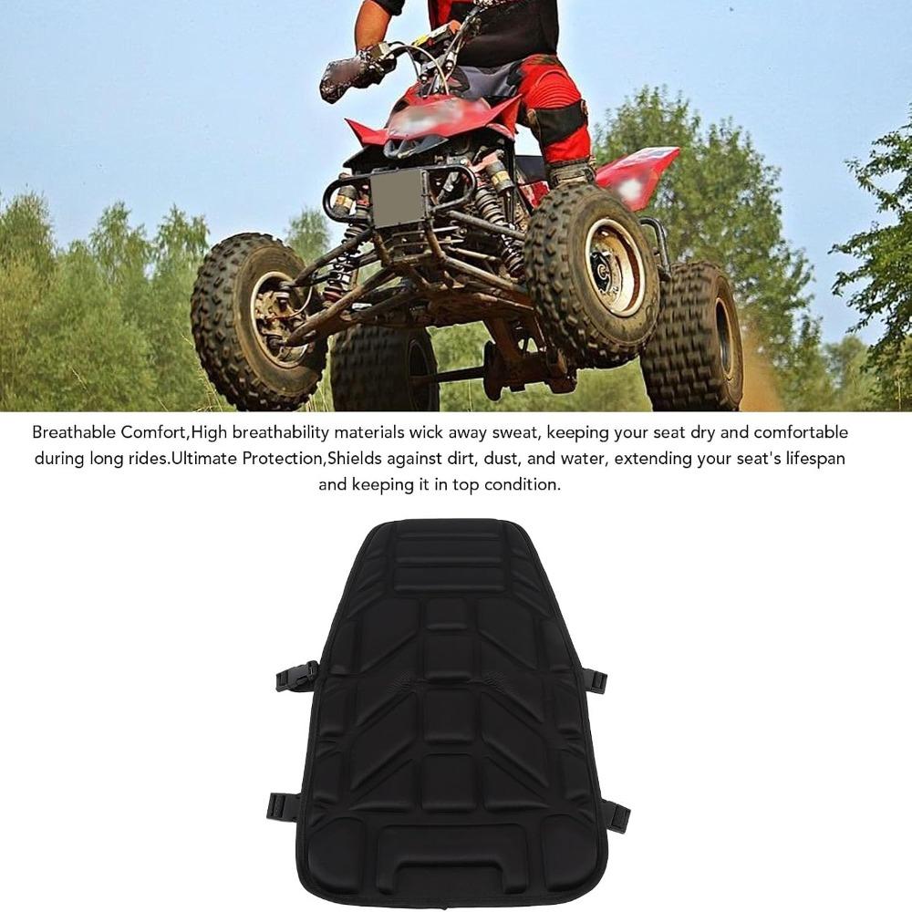 Padded ATV Seat Cover Breathable Motorcycle Seat Protector Motorcycle Seat Pad  For Off-Road Riding