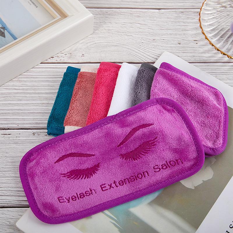 Adesivo para extensão de cílios na testa Almofada para cílios enxertados macios Suporte para bandeja