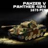 WK2 Militärischer Deutscher Panther Ausf G 424 Panzer Bausteine Krieg Zweiter Weltkrieg Panzer V Panzer Modell Montagebausteine Spielzeug Kinder Jungen Geschenke