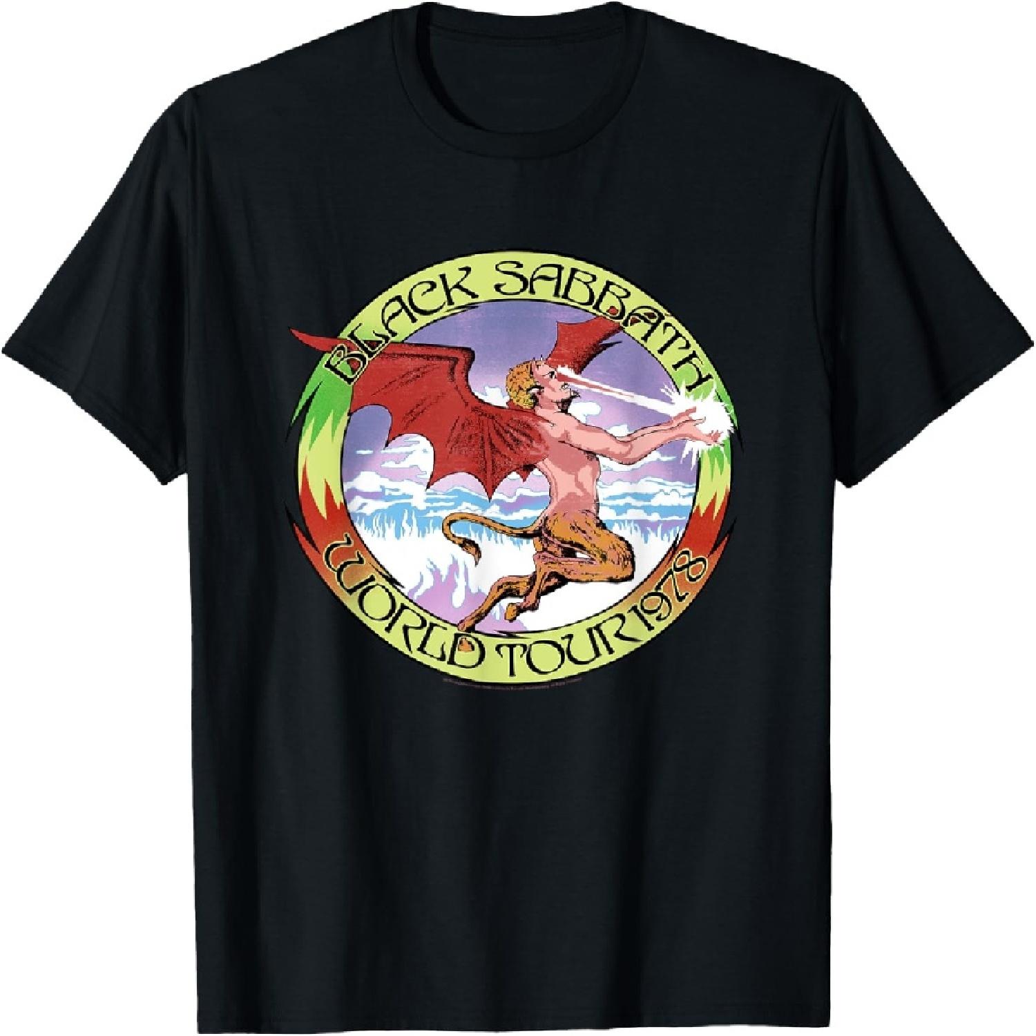 Black Sabbath Мировой Тур Существо Футболка Футболка XXXXXL разноцветный