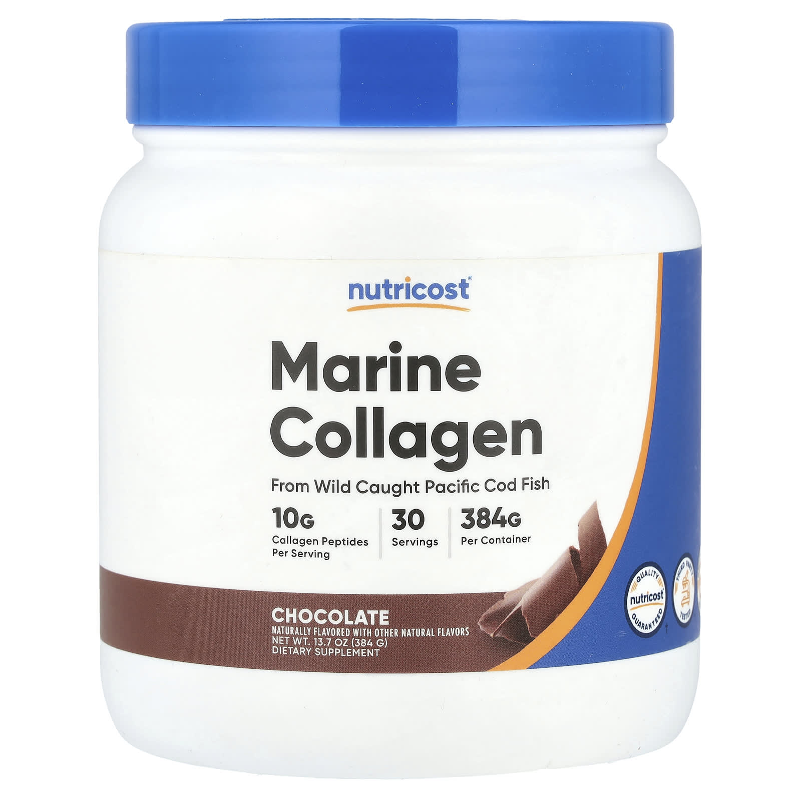 

Marine Collagen, Chocolate, 384G(13.7Oz)